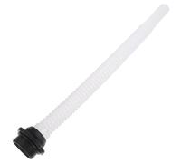 Cabilock Flexible Fuel can Nozzle with Leak-Free Seal Built-in Strainer 360 Degree Rotatable Plastic Jerry can Spout for Easy Fuel Transfer in Garage and Workshop