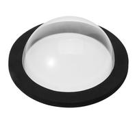 Cabilock Floating Fish Dome Fish Floating Dome Easy to Install Creates Comfortable Environment Eva Acrylic Material Black Base Cover Outdoor Pond Garden Pool