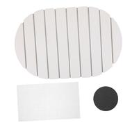 Cabilock Foldable Diatomite Dish Drying Mat Compact Absorbent Kitchen Counter Pad for Small Spaces and Travel Portable Material Drying Pad Non Slip Modern Design