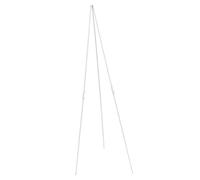 Cabilock Foldable Metal Easel Stand Display Rack Portable Lightweight Painting and Drawing Tripod with Stable Support Feet for Art Exhibitions Classroom Showings and Outdoor Use