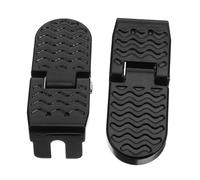 Cabilock Folding Bike Rear Pedals Non-slip Footrest Pegs for Mountain and Electric Bikes Rear Wheel Footrests