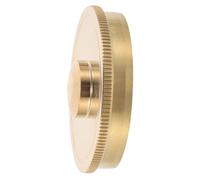 Cabilock French Horn Bottom Cap Replacement Hardware Valve Cover for Brass Instruments Easy Installation Repair Part for Musicians Compatible with Various French Horn Models for Orchestras