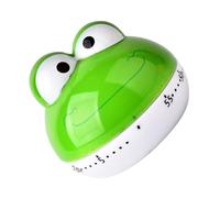 Cabilock Frog Kitchen Timer Cute Countdown Timer for Study and Kitchen for Kids and Students Compact Green Design