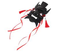 Cabilock Full Face Black Plastic with Handcrafted Artistic Design for Themed Parties and Festivals, Comfortable Wear Experience and Versatile Use for DIY Lovers and Art Enthusiasts