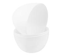 Cabilock Giant Fillable Easter Egg Milk White Plastic Openable Egg Shell for Party Favors Raffle Games Basket Stuffers and Easter Decorations