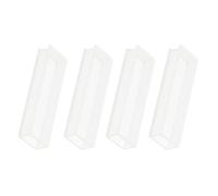 Cabilock Glass Cuvettes 5mm Pathlength for Spectral Analysis and Labs 4pcs Laboratory Sample Cuvette Made of Sturdy Glass for Accurate Spectrophotometry