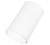 Cabilock Glass Cylinder Candle Tube Cover, Hurricane Candle Holder Sleeve, Windproof Design, Easy to Clean, Minimalist Home Decor Diy, Fits Glass Vase Style