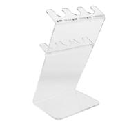 Cabilock Glass Pipette Stand Rack with 3 Slots for Pipette Tip Racks and Specimen Tubes, Compact Modern Design with Broad Compatibility for Laboratory Environments and Scientific Research