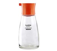Cabilock Glass Seasoning Bottle 170Ml Oil Dispenser with Leakproof Lid Refillable Soy Sauce and Vinegar Container for Kitchen Cooking and Dining