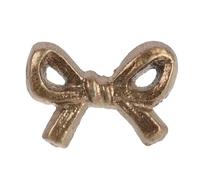 Cabilock Golden Bow Shaped Drawer Handle Knobs Made of Sturdy Iron with Scratch Resistant Finish, Vintage Elegant Design for Bedrooms and Nurseries, Includes Installation Hardware