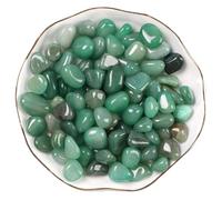 Cabilock Green Decorative Aquarium Rocks for Fish Tank and Flowerpot | Stone Gravels, Irregular Chic Appearance, Not Easy to Fade or Break, Vase Beads Glass Pebbles