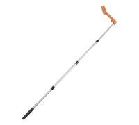 Cabilock Gutter Debris Removal Tool Featuring Plastic Spoon and Ergonomic Handle, Ladder-Free Design with Extension Pole for Roof Gutter Cleaning in Domestic and Commercial Settings