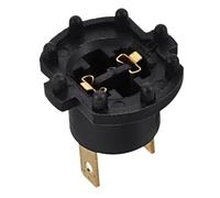 Cabilock H7 Car Bulb Holder Socket with Copper Pins, Dual-Hole Auto Light Bulb Base Compatible with Mazda Headlight, Vehicle Accessory Lamp Socket Holder for Automotive Use