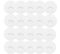 Cabilock Hair Clip Display Cards 100 Sheets Mini Bow Barrette Paper Cardboard Holder for Hair Accessories Organization and Styling on Salon Or Retail Use