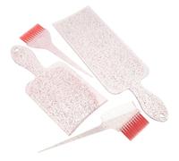 Cabilock Hair Dye Paddle Kit Highlighting Brush Comb Hair Coloring Tool for Foiling Flashy Glitter Effect for Diy at Home