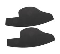 Cabilock Hairline Design Card and Beard Shaping Barber Edge Guide Black Hairline Measurement Tool for Precise Haircut and Styling in Professional Barber Use