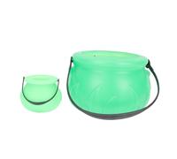 Cabilock Halloween Candy Buckets 2pcs Witch Buckets Decorative Theme Perfect for Outdoor Party Decorations