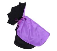 Cabilock Halloween Cat Cape for Small Dogs and Cats, Lightweight Adjustable Purple Cloak with Devil Horn Decorations and Soft Polyester Material, for Festive Pet Parties and Cosplay
