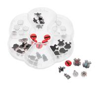 Cabilock Halloween Nail Charms and Stable Material Resin Decorations 1 Box with Cute and Classical Halloween Elements , Easy DIY for Nail Art for Party and Daily Wear Accessories