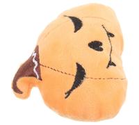 Cabilock Halloween Themed Plush Pumpkin Catnip for Cats, Interactive Kitten Teething with Soft Orange Material, for Independent Play and Sturdy Chewing