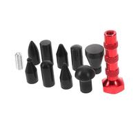 Cabilock Hammer Auto Knock Down Pen Versatile Leveling Pen Tool Kit for Efficient Dent Removal Vehicles Interchangeable Heads for Various Repairs Compact and Portable Design