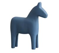 Cabilock Hand Carved Wooden Horse Figurine Small Decorative Animal Model for Office Living Bookshelf Solid Wood Craftsmanship with Timeless Design and Artistic Touch Home Ornament