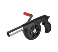 Cabilock Hand Cranked Air Blower Bbq Grill Fire Starter No Power Abs Iron