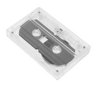 Cabilock Handcraft Cassette Tape Blank 30-minute Recording Abs Plastic Vintage Style Delicate Cassette Tape Case for DIY Decor and Study Room with Good Decorative Effect and Fade Resistance