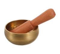 Cabilock Handcrafted 8cm Nepal Singing Bowl Set with Mallet for Meditation Yoga Relaxation Sound Therapy and Worship Decor
