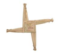 Cabilock Handcrafted Irish Straw Cross for Wall Hanging and Tabletop Traditional St S Blessing Cross for Farmhouse Decor Front Door Display Spiritual Charm and Seasonal Irish Home