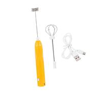 Cabilock Handheld Electric Egg Beater Portable Milk Bubbler Frother for Kitchen Baking USB Rechargeable Foams Maker
