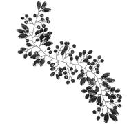Cabilock Headband for Brides and Bridesmaids for Wedding and Party Offering a Beautiful Look Rhinestone Elegant Hair Accessory Made of Zinc Alloy and Versatile Design Bridal