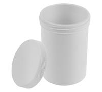 Cabilock Hearing Aid Dryer Box with Moisture-proof Dehumidifier Jar, White Hearing Aid Cleaning and Drying Container for Bte Devices, Suitable for Daily Care and Outdoor Use