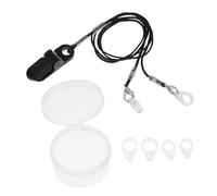 Cabilock Hearing Amplifier Clip String with Safety Clip, Adjustable Anti-Loss Retention Lanyard Made of Nylon and Silicone for Comfortable Use, for Daily Routines and Outdoor Activities