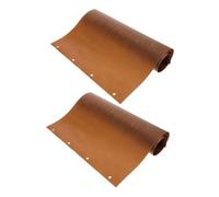 Cabilock Heat-Resistant Non-Stick Pizza Peel Cloth 2pc Set, Reusable Baking Mat for High-Temperature Oven Use, Sliding Pizza Transfer Sheet for Baking and Cooking