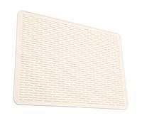 Cabilock Heat Resistant Silicone Mat for Induction Cooktop Precise Cut Non-slip Countertop Protector Pad for Coffee Makers Electric Stove Tops Kitchen Surface Shield