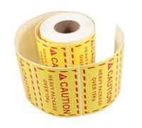 Cabilock Heavy Duty Caution Shipping Labels Overweight Warning Stickers for Logistics Packing Adhesive Overweight Package Labels with High Stickiness and Clear Heavyweight Symbols