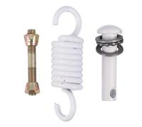 Cabilock Heavy Duty Hammock Chair Spring Accessories Kit Hanging Egg Chair Replacement Parts with Sturdy Hook for Outdoor Swing Installation Durable Hammock Hanging Hardware Set