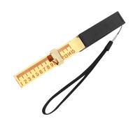 Cabilock High Precision Tapered Gap Gauge Wedge Shaped Feeler Engineering Tester for Accurate Flatness Measurement and Portable Fire Door Inspection Tool