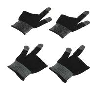 Cabilock High Sensitivity Screen Gloves Carbon Fiber Two Finger Game Gloves