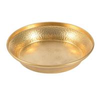 Cabilock Historical Inheritance Copper Plate Decor Serving Platter Gold Ornament Home Decor Religious Plate