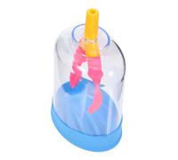 Cabilock Human Lung Breathing Aid Educational Model for Scientific Experiments Diaphragm Movement Simulator Teaching Kit Compact Portable Lung Anatomy Demonstration Tool for Random Color