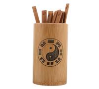 Cabilock I Ching Divination Kit with Chinese Fortune Telling Sticks and Portable Bamboo Bucket for Accurate Predictions Feng Shui Learning Tool for Cultural Education and Decision Making