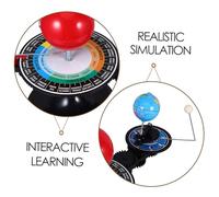Cabilock Interactive Solar System Sphere Teaching Equipment for Touchscreen Detailed Earth and Moon Model Astronomy and Geography Learning Tool