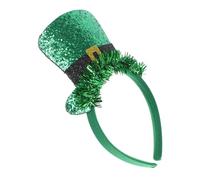 Cabilock Irish Day Headbands Hair Ribbons Head Bands Makeup Headband St Hair Bands Saint Patrick's Day Party Supplies Satin Headband Saint Patrick's Day Hair Felt Cloth Green