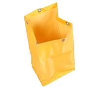 Cabilock Janitorial Cart Bag Compatible with for and Housekeeping Replacement with Sturdy Canvas Trolley Bags 6 Metal Hanging Holes, Environmentally Friendly Hotels Cleaning Carts