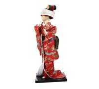 Cabilock Japanese Kimono Doll Figurine Traditional Izakaya Desktop Decoration Beautiful Home Adornment for Restaurants Collectors Unique Japanese Style Accent