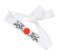 Cabilock Japanese Samurai Headband for Karate and Cooking Design 1 Piece Chef Accessory Comfortable Wide Head Strap for Men and Women for Martial Arts and Role Play