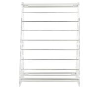 Cabilock Jewelry Organizer Tiers Acrylic 8 Display Stand Bars Removable