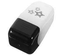 Cabilock Journaling Stamp Plastic Roller Stamp for Handmade Crafts, Easy-to-Control Direction, Black Journal Stamp for Diaries and Drawings